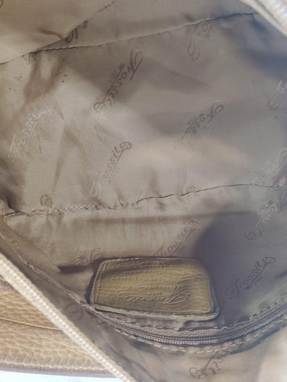 Fossil Pebbled Leather Shoulder Bag in Tan - Picture 7 of 8